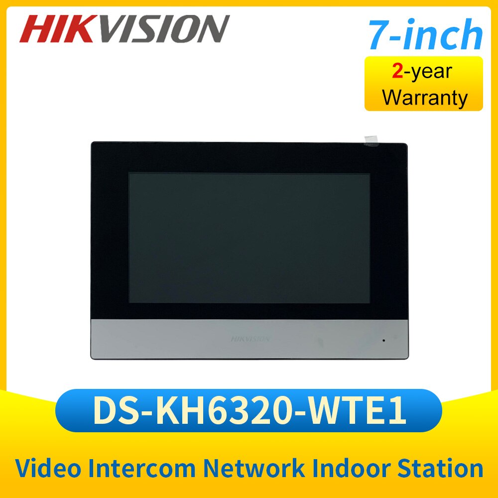Hikvision DS-KH6320-WTE1 ǳ ̼ , ġũ POE    DS-KV6113-WPE1   ¦, Hik Connect, 7 ġ